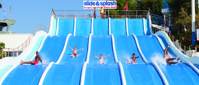 slide splash