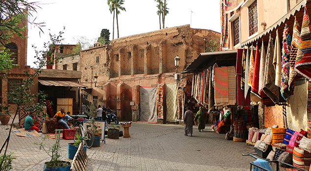 Marrakech - Mooi weer in oktober