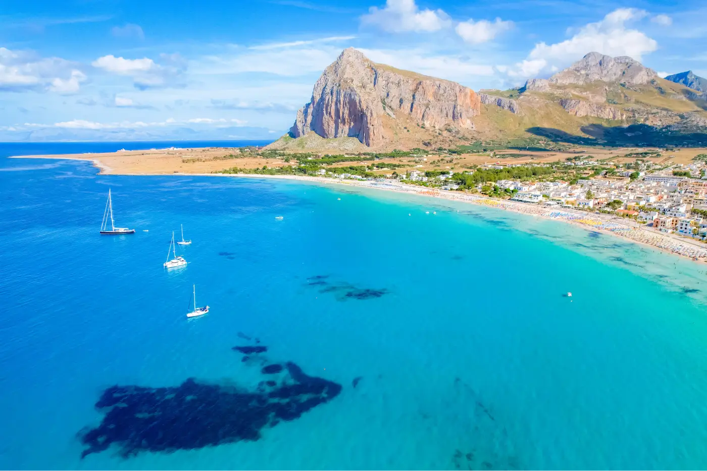 San Vito lo Capo strand, Sicilië