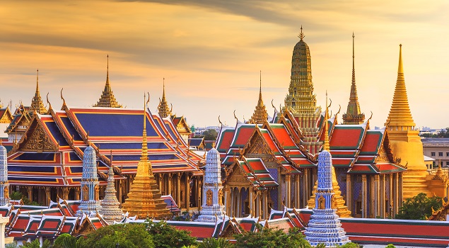 Wat Phra Kaew en Grand Palace