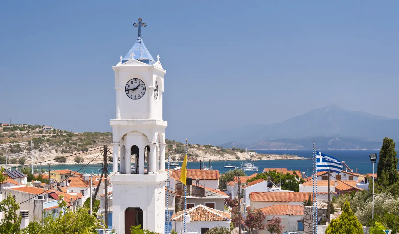 Het Griekse eiland Samos is prima te vertoeven in juni