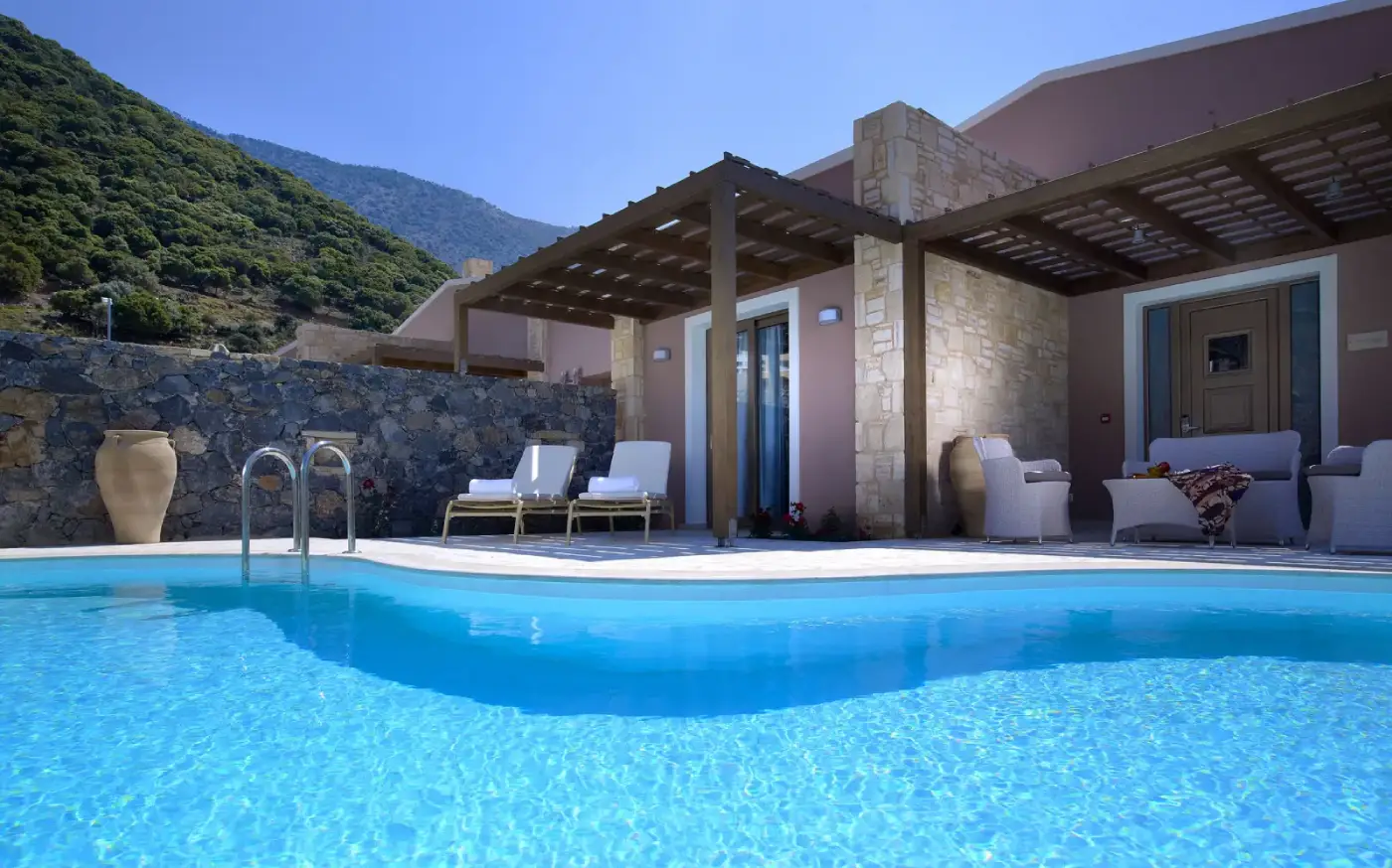Swim-up kamer bij Filion Suites Resort & Spa, Kreta