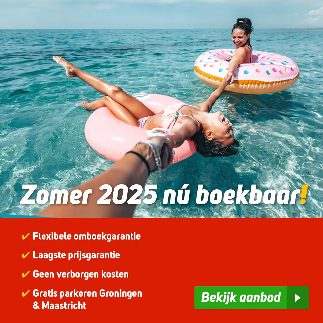 Zomer 2025 nu boekbaar!