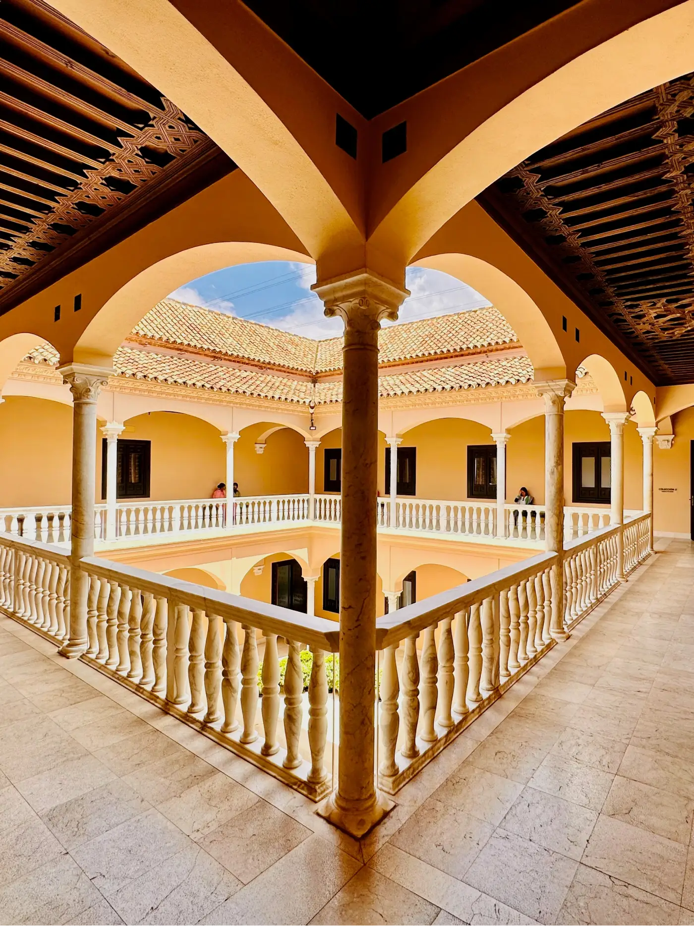 Picasso binnenplaats