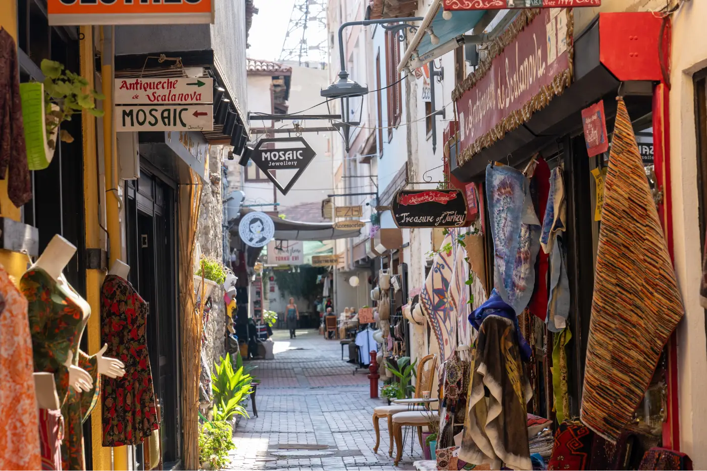 Shoppen in de Kuşadası Bazaar